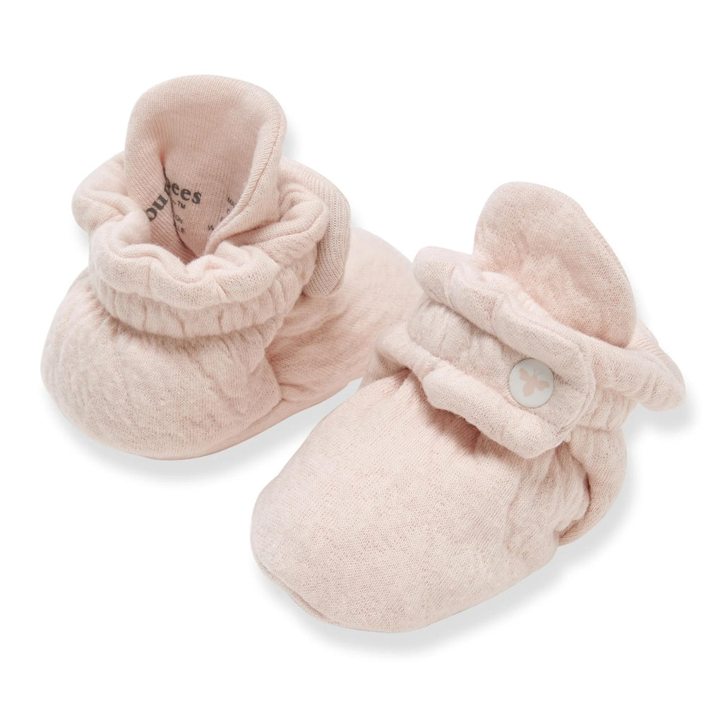 Burt's Bees Baby Unisex Baby Booties