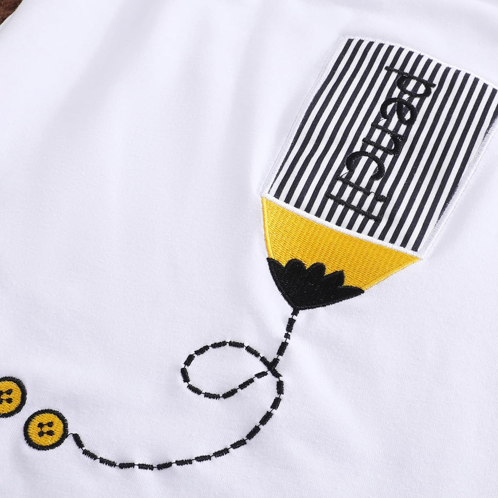 Kids Tween Boy Casual Clothing Set Letter Graphic Colorblock Tee +Shorts Summer Clothing Set 4-14 Years