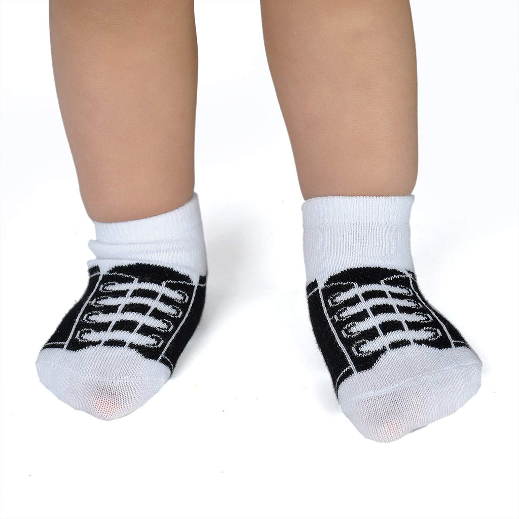 EPEIUS Unisex Baby Girls Boys Non-Slip Socks (Set of 6)