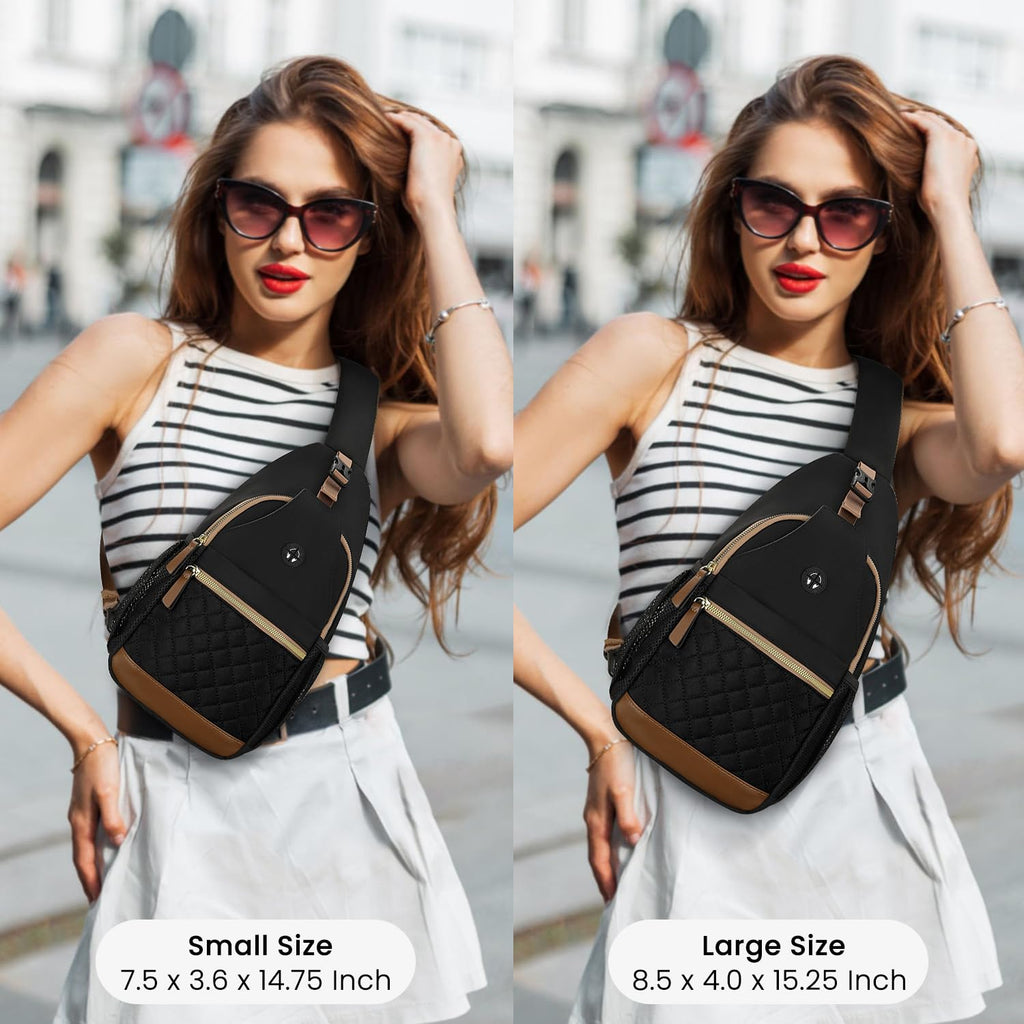 Small Crossbody Purses Bags for Women Men Travel, Chest Sling Bag Women Casual Cross Body Bag for Woman Sling Backpack