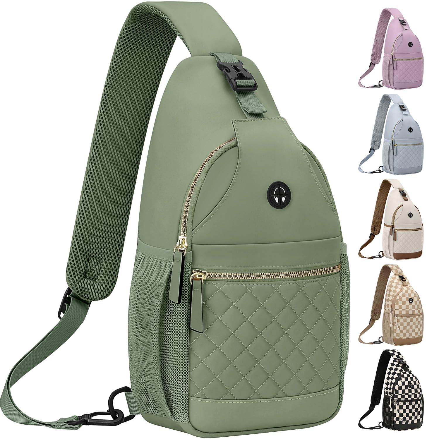 Small Crossbody Purses Bags for Women Men Travel, Chest Sling Bag Women Casual Cross Body Bag for Woman Sling Backpack