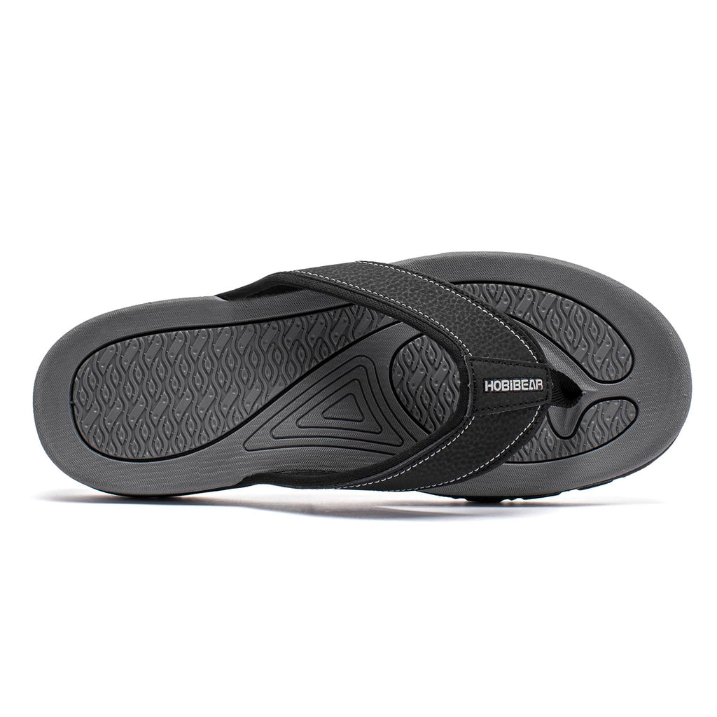 KIIU Mens Thong Sandals Indoor and Outdoor Beach Flip Flop