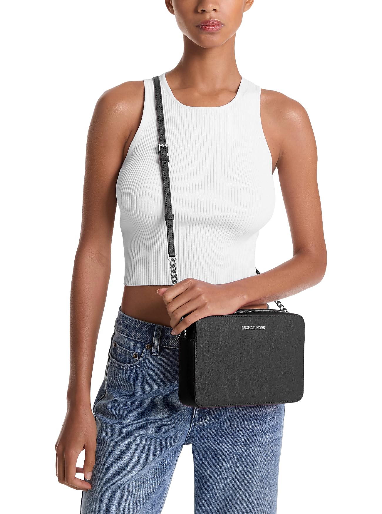 Michael Kors Women's Jet Set Large Crossbody Bag