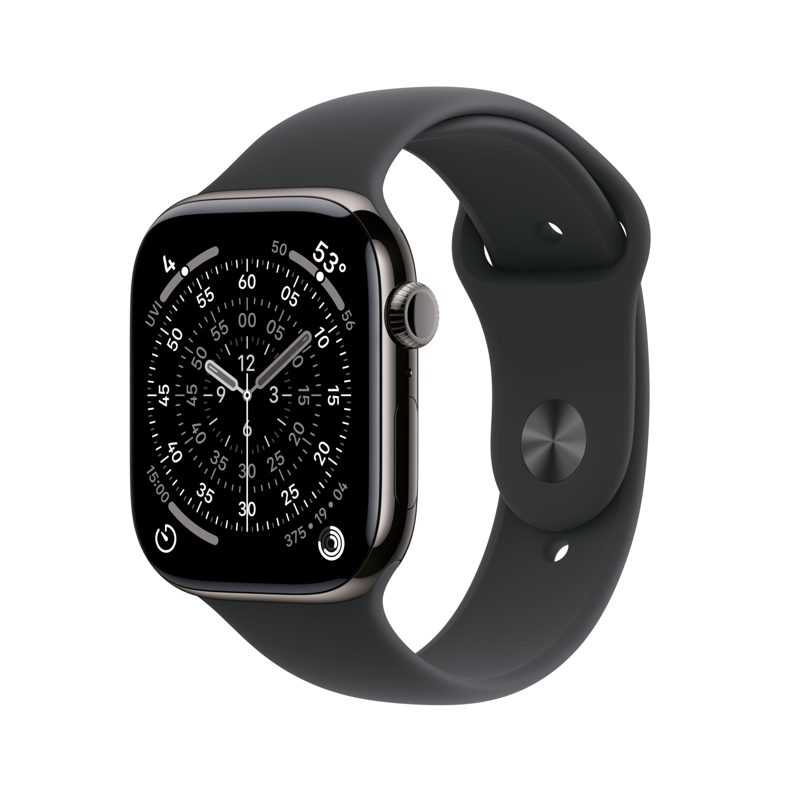 Apple Watch Series 11 [GPS + Cellular 42mm] Smartwatch with Rose Gold Aluminum Case w Light Blush Sport Band - S/M. Sleep Score, Fitness Tracker, Health Monitoring, Always-On Display, Water Resistant