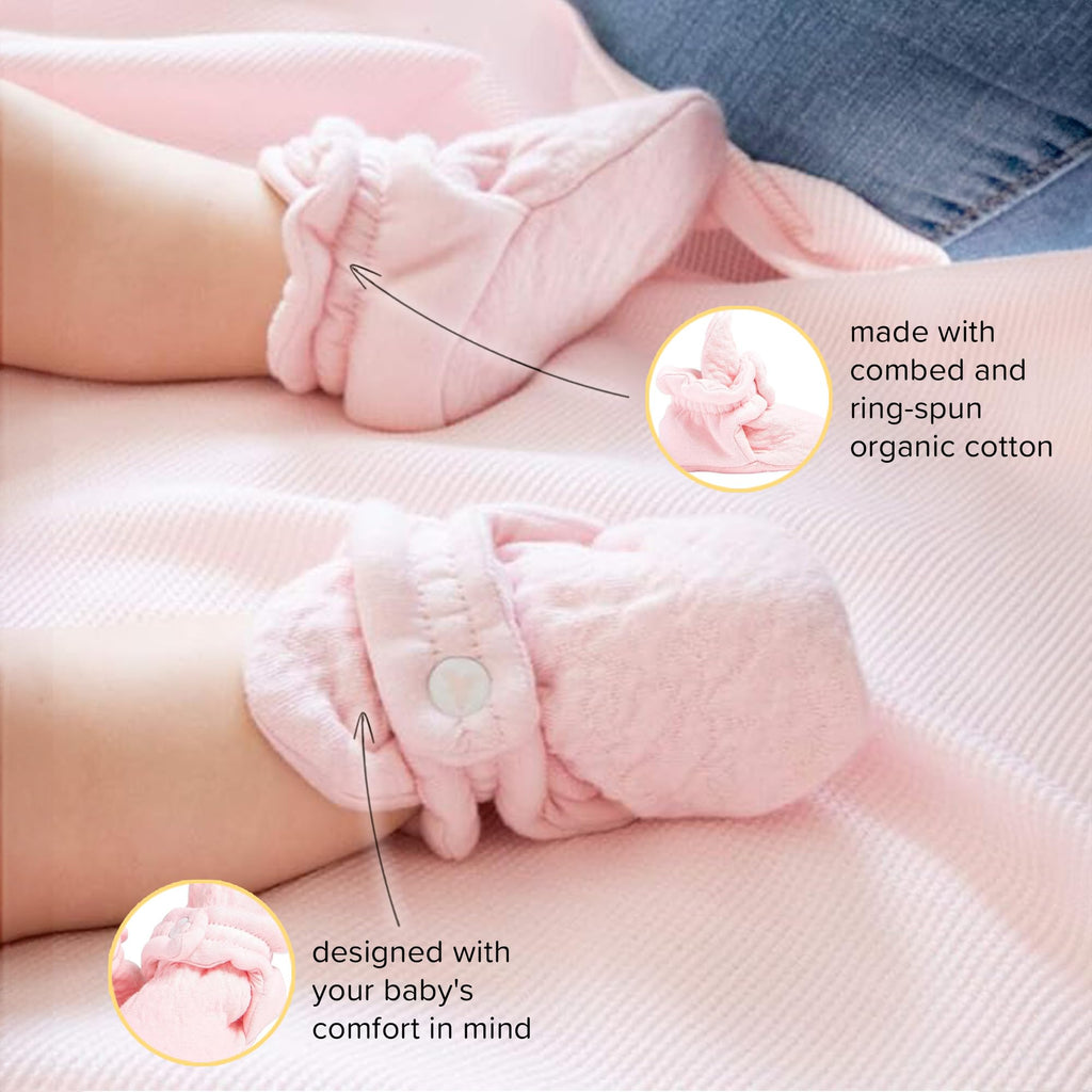 Burt's Bees Baby Unisex Baby Booties