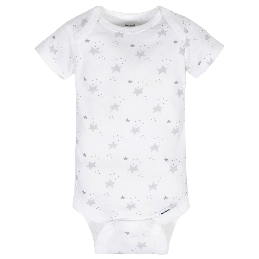 Gerber Unisex-Baby 8-pack Short Sleeve Onesies Bodysuits