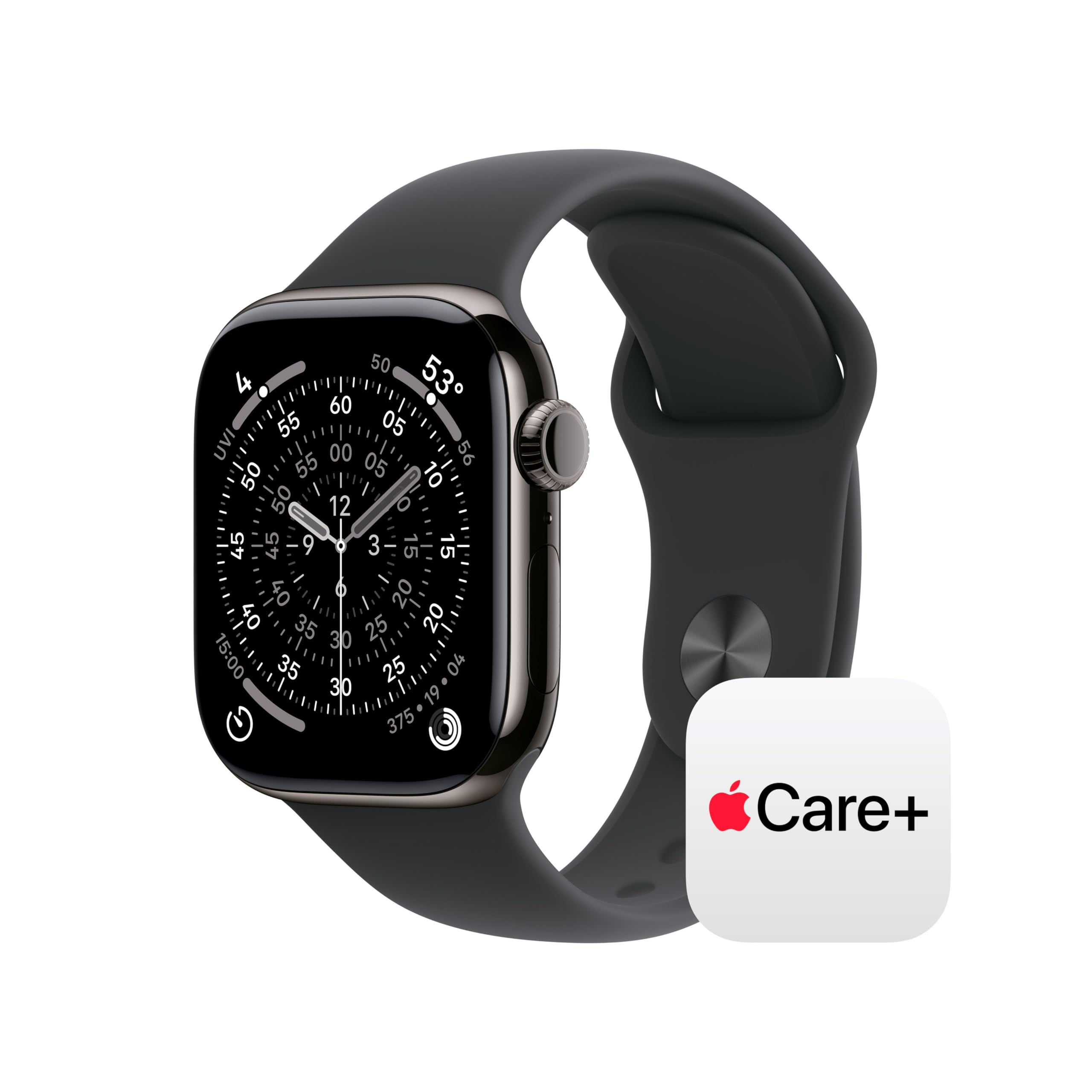 Apple Watch Series 11 [GPS + Cellular 42mm] Smartwatch with Rose Gold Aluminum Case w Light Blush Sport Band - S/M. Sleep Score, Fitness Tracker, Health Monitoring, Always-On Display, Water Resistant