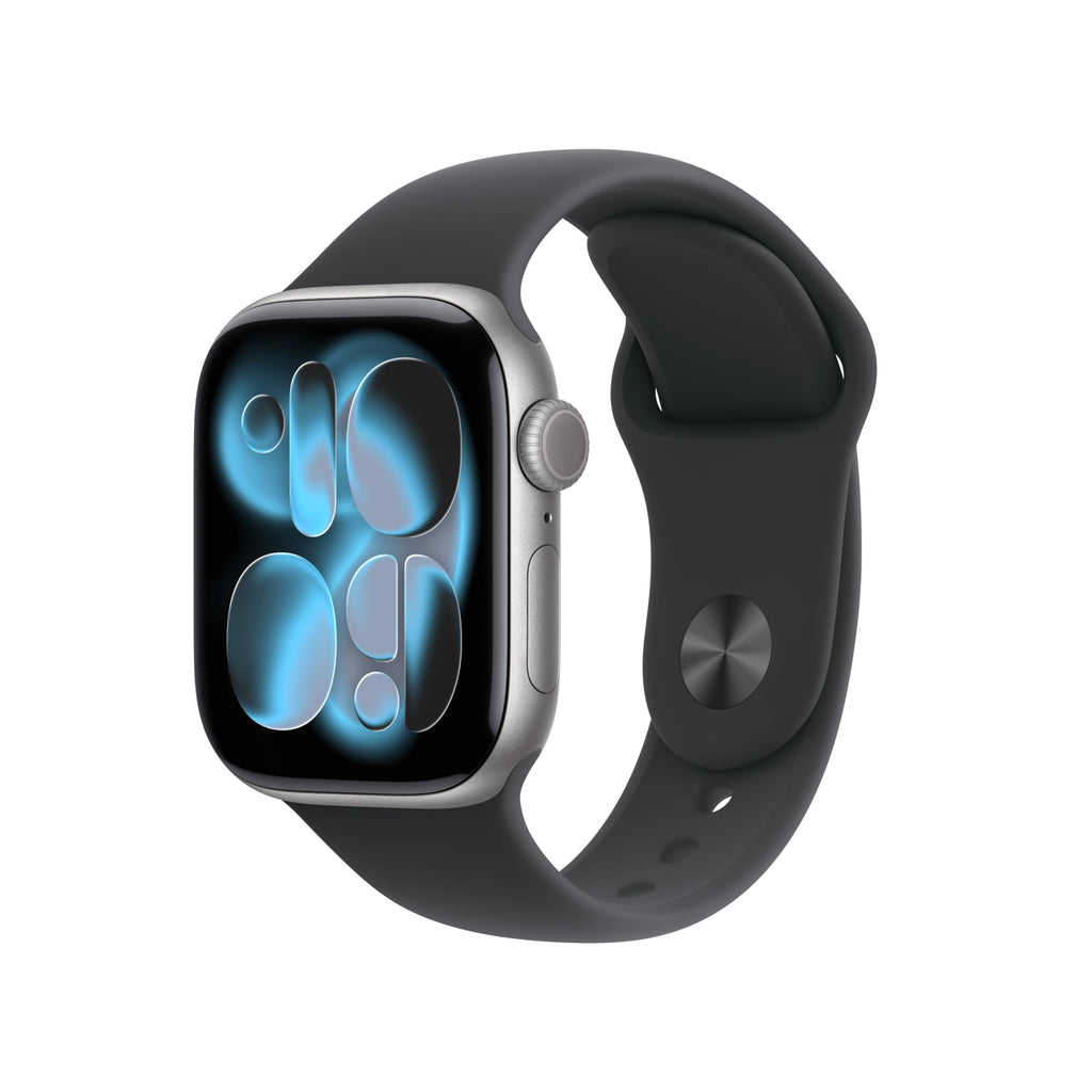 Apple Watch Series 11 [GPS + Cellular 42mm] Smartwatch with Rose Gold Aluminum Case w Light Blush Sport Band - S/M. Sleep Score, Fitness Tracker, Health Monitoring, Always-On Display, Water Resistant