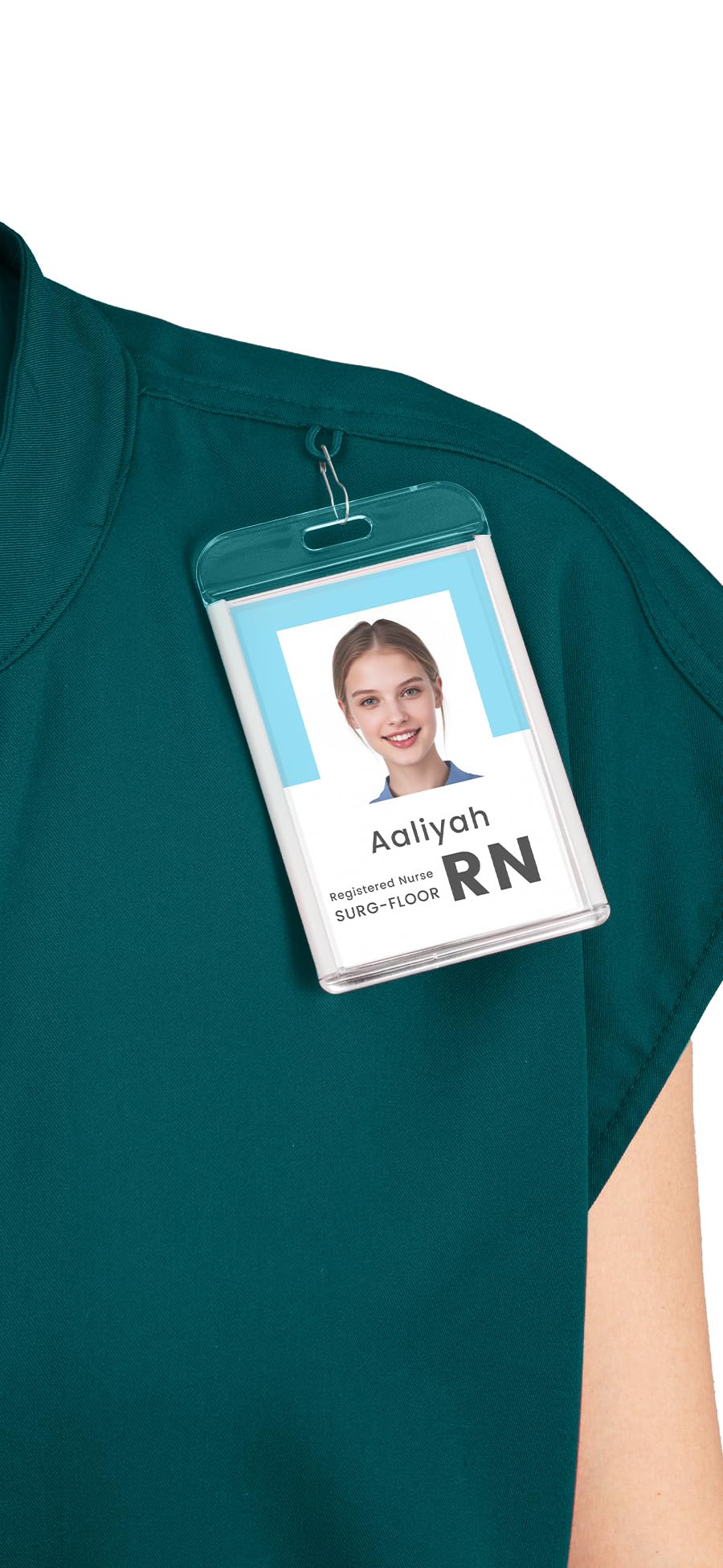 Scrubs for Women Set - Sleeveless Stand-Up Collar Scrub Top and Tapered Jogger Pants, 8-Pocket Work Uniform