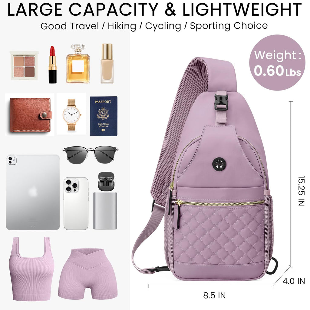 Small Crossbody Purses Bags for Women Men Travel, Chest Sling Bag Women Casual Cross Body Bag for Woman Sling Backpack