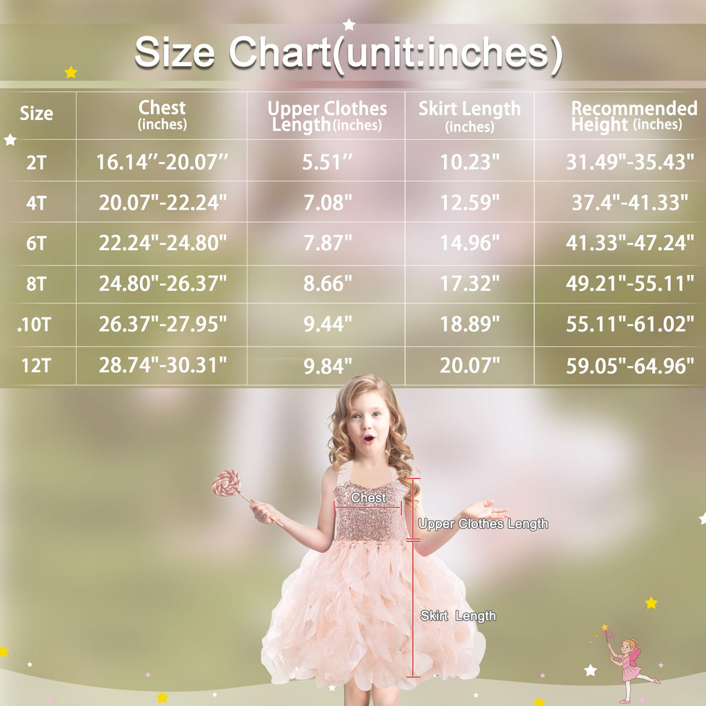Suppromo Tutu Dress for Girls Sparkly Sequin Tulle Princess Birthday Party Prom Outfit Toddler Girls Sneaker Ball Gown Dress