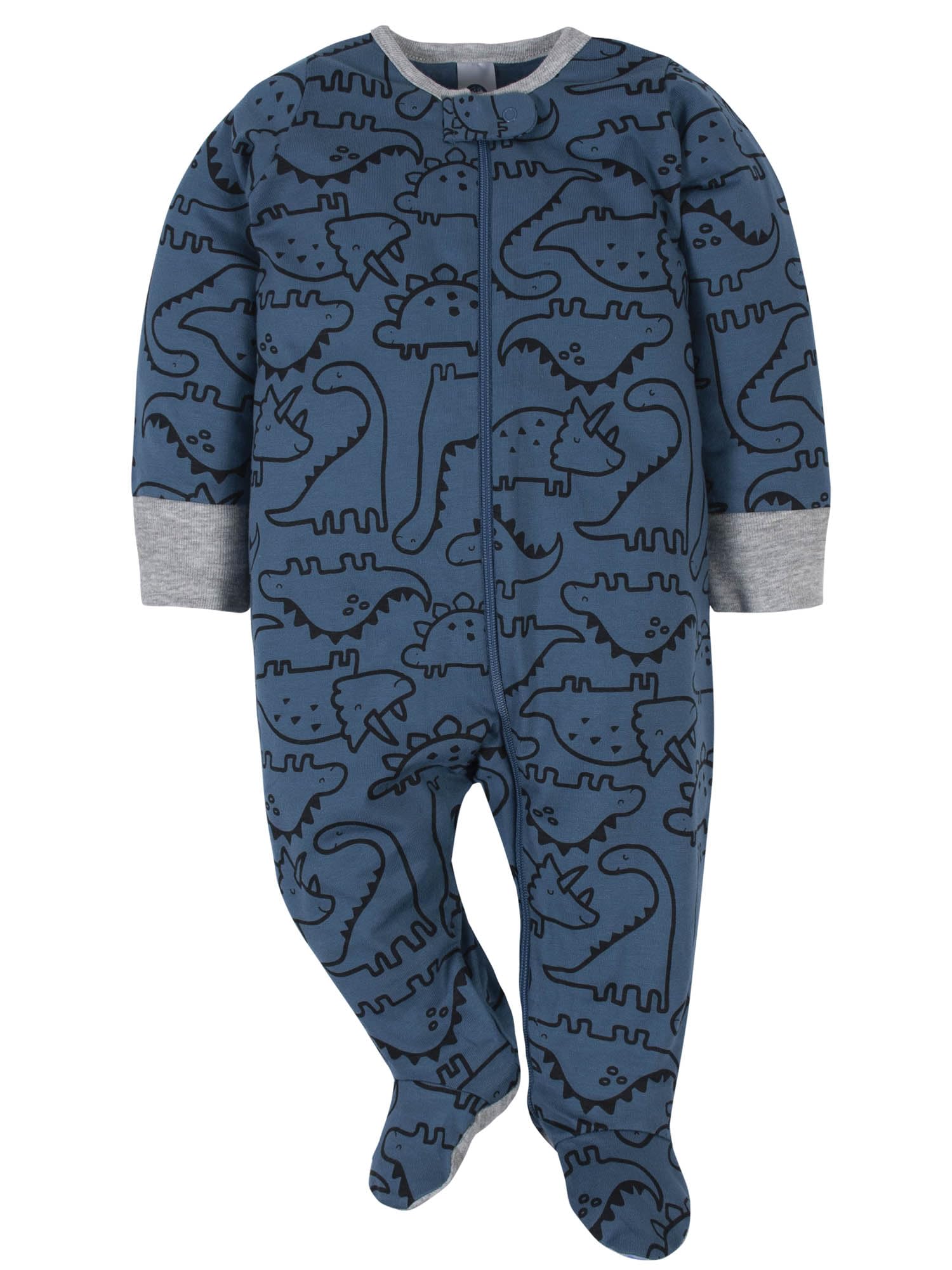Gerber baby-boys 4 Pack Sleep 'N Play Footie