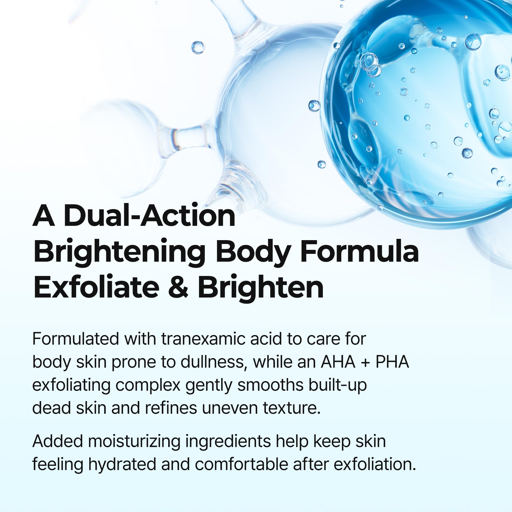 Dr.Melaxin Peel Shot Kojic Acid Turmeric Body Exfoliator Spray 6.76 fl.oz - AHA PHA Niacinamide Body Scrub for KP Bumps, Dark Spots, Uneven Skin Tone, Dead Skin, Korean Skin Care