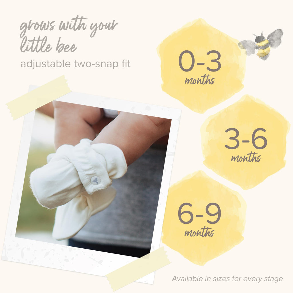 Burt's Bees Baby Unisex Baby Booties