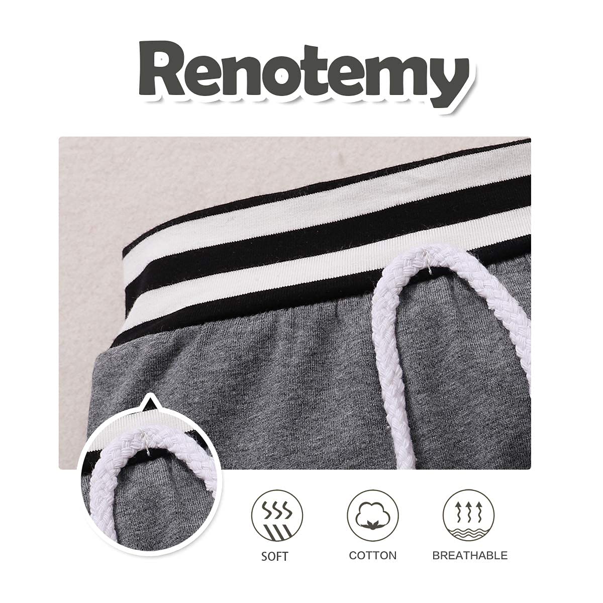 Renotemy Newborn Infant Baby Boy Clothes Outfits New to The Crew Outfits Long Pants Toddler Baby Boy Clothes Set