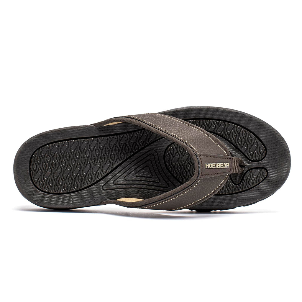 KIIU Mens Thong Sandals Indoor and Outdoor Beach Flip Flop