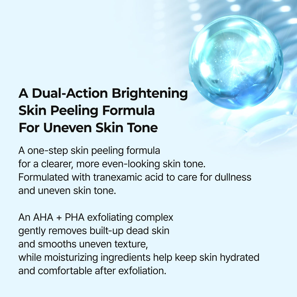Dr. Melaxin Peel Shot Kojic Acid Turmeric Serum – Exfoliating Dark Spot Corrector with AHA/BHA & Niacinamide, Brightening & Even Tone Facial Serum (80ml / 2.70 fl oz)