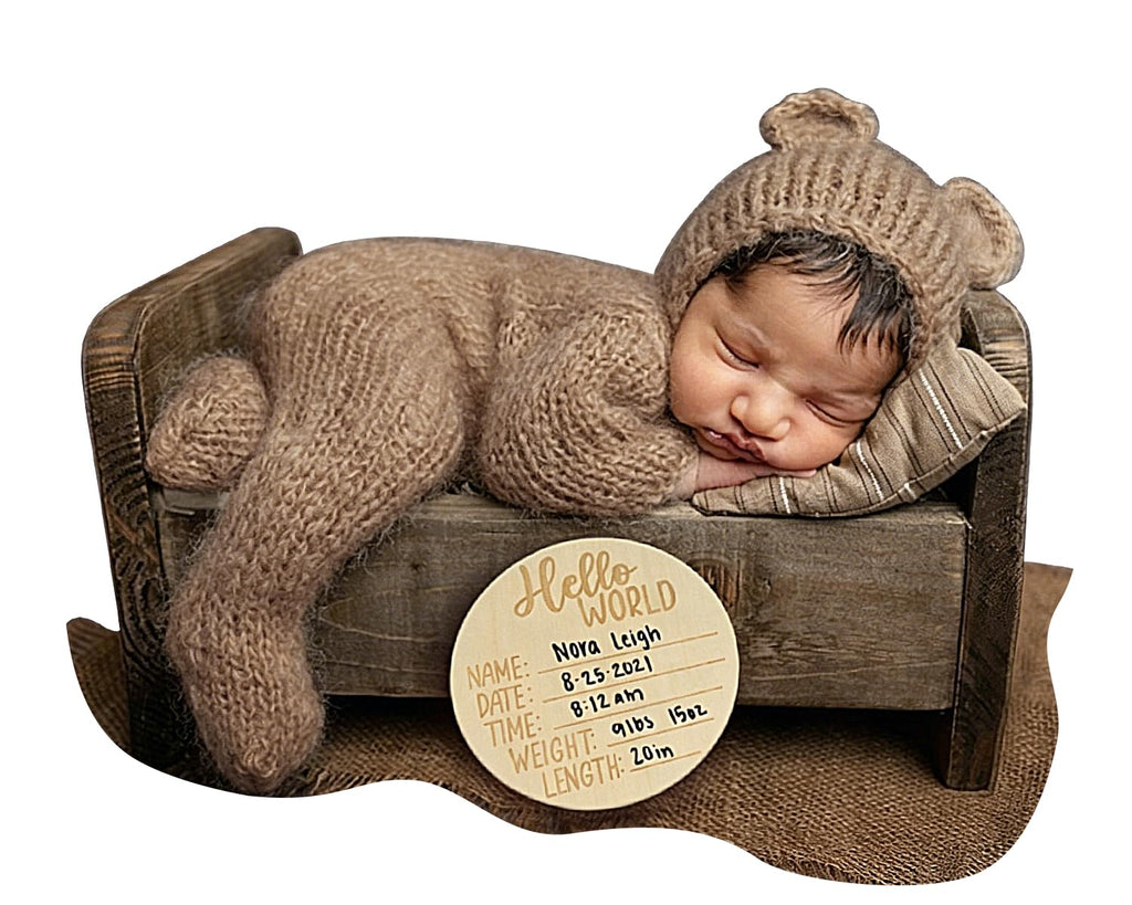 BLUETOP Cute Newborn Photography Outfits Boys Girls Baby Costume Set