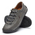 alcubieree Mens Leather Casual Shoes Comfortable Fashion Sneakers Loafers Lightweight Dress Walking Driving Shoes for Men（Size 7.5-13）