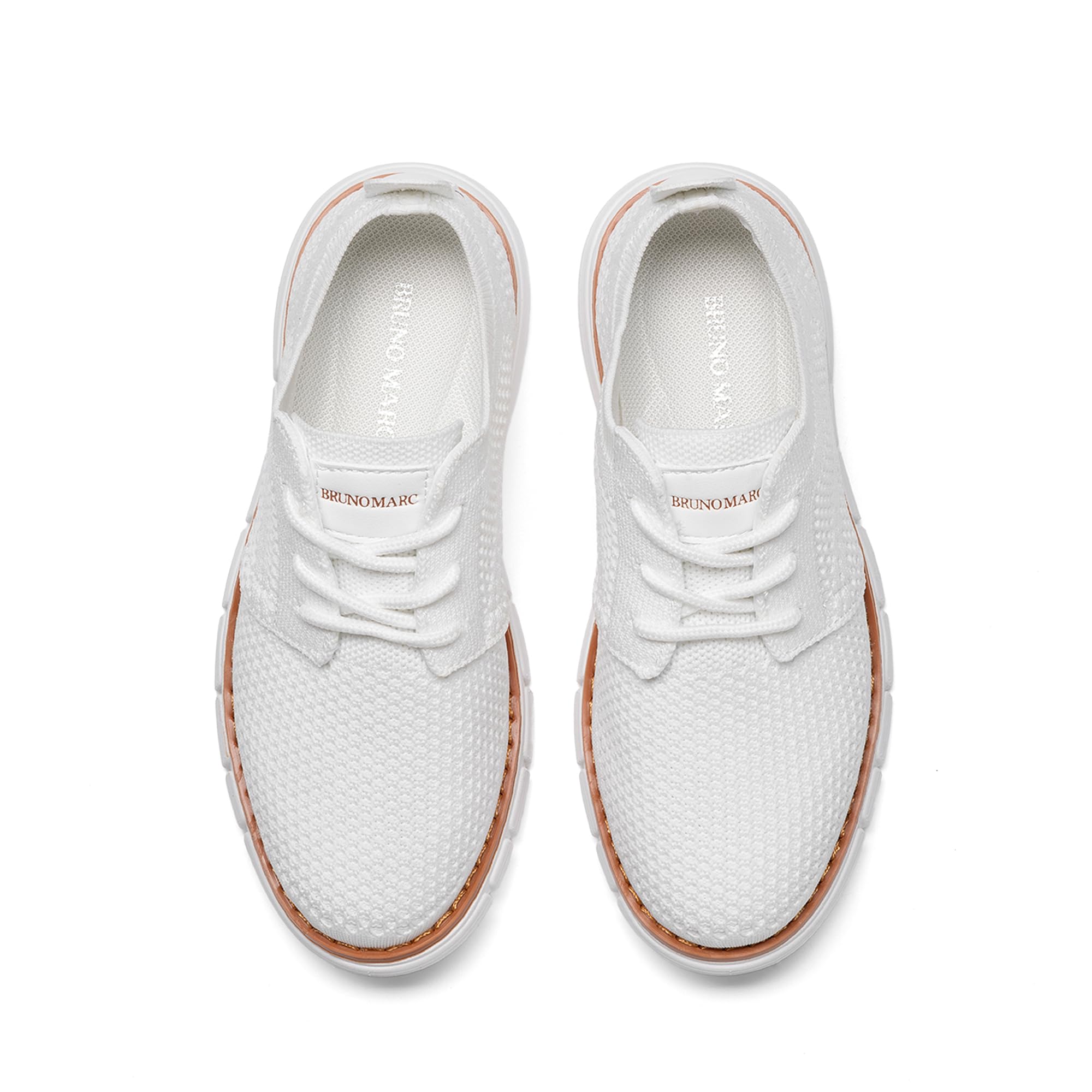 Bruno Marc Boy's Mesh Sneakers Oxfords Casual Dress Lace-Up Lightweight Walking Shoes