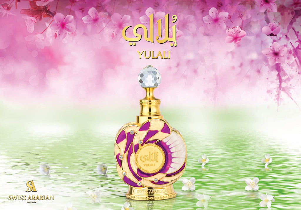 Swiss Arabian Yulali - Luxury Products From Dubai - Long Lasting And Addictive Personal Perfume Oil Fragrance - A Seductive Signature Aroma - 0.5 Oz