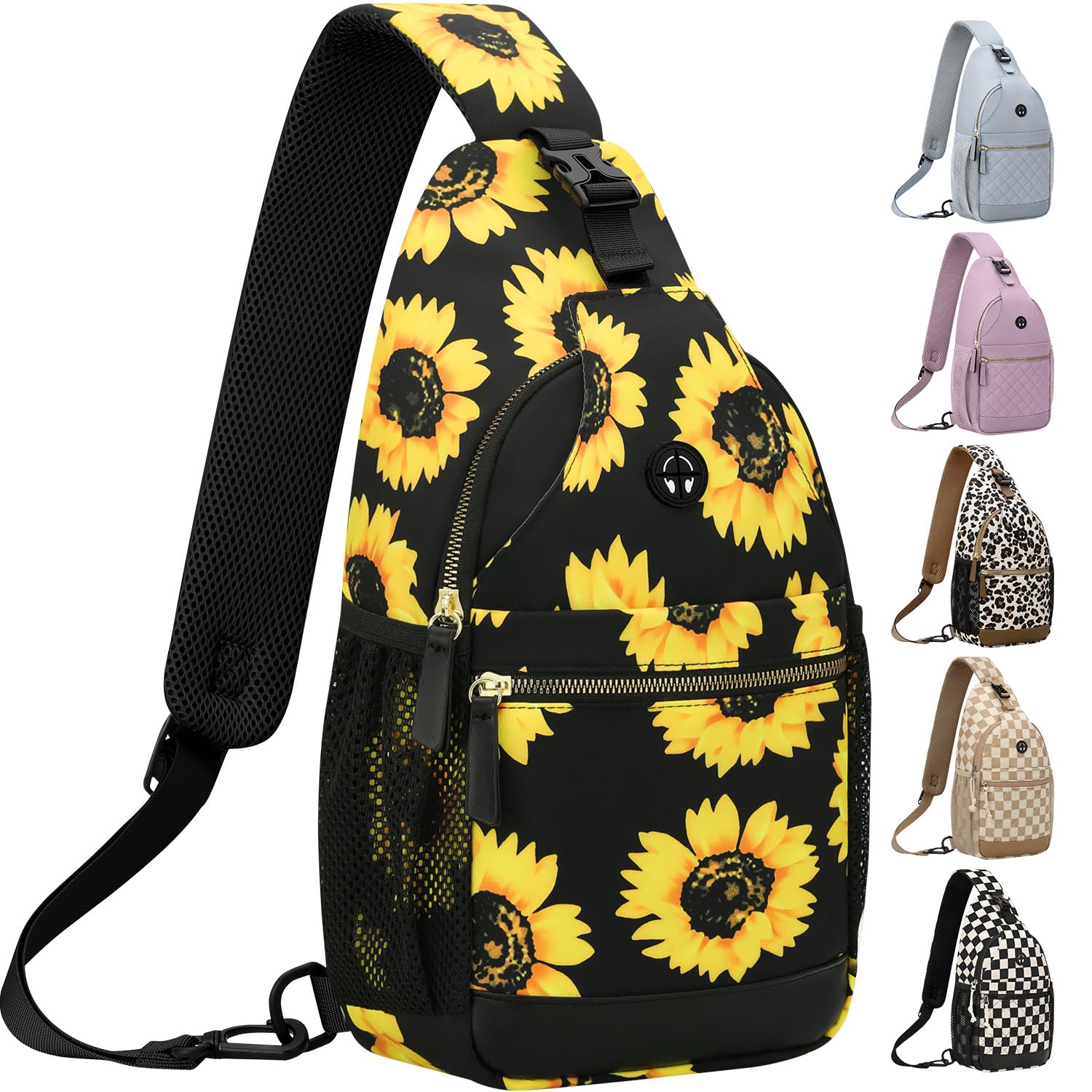 Small Crossbody Purses Bags for Women Men Travel, Chest Sling Bag Women Casual Cross Body Bag for Woman Sling Backpack