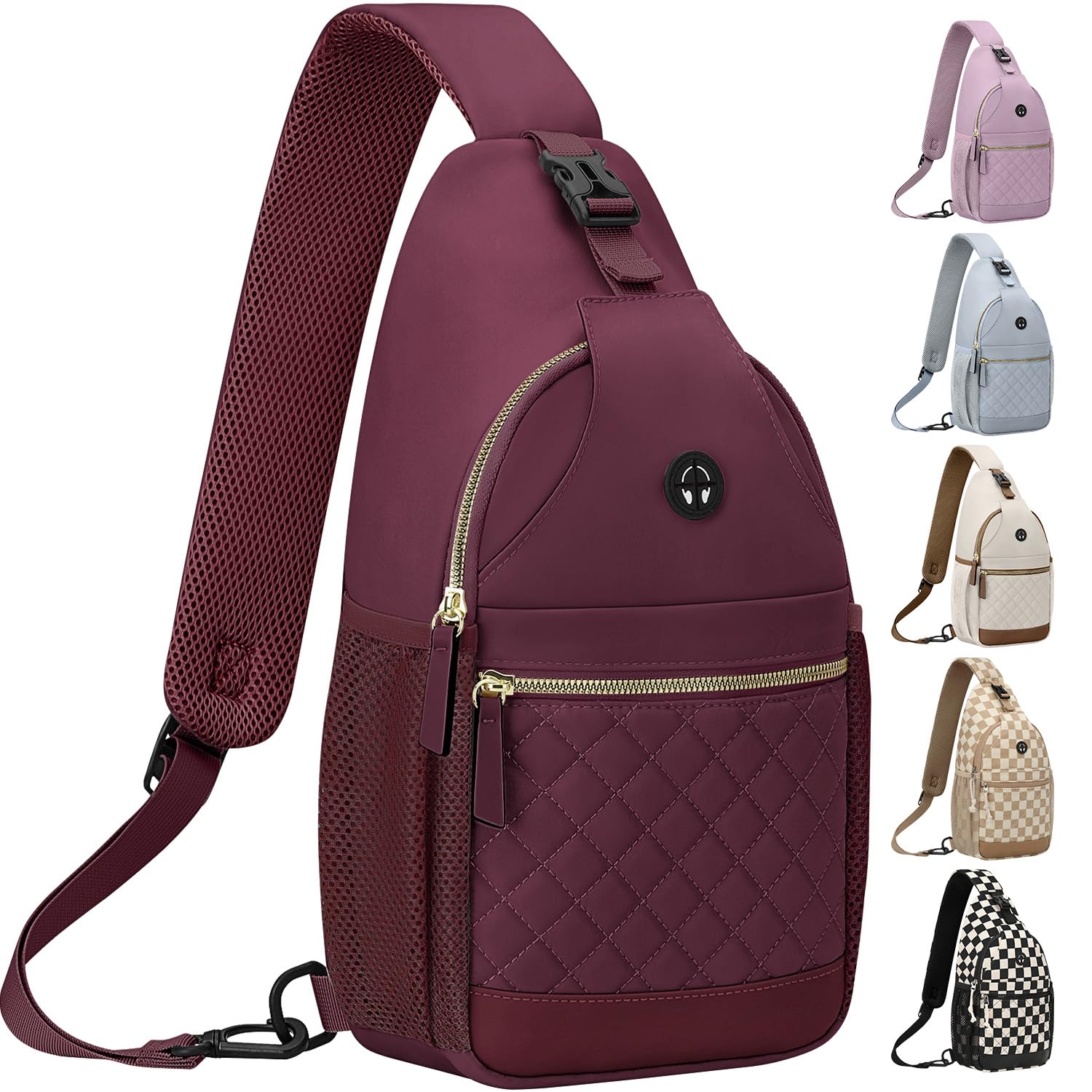 Small Crossbody Purses Bags for Women Men Travel, Chest Sling Bag Women Casual Cross Body Bag for Woman Sling Backpack