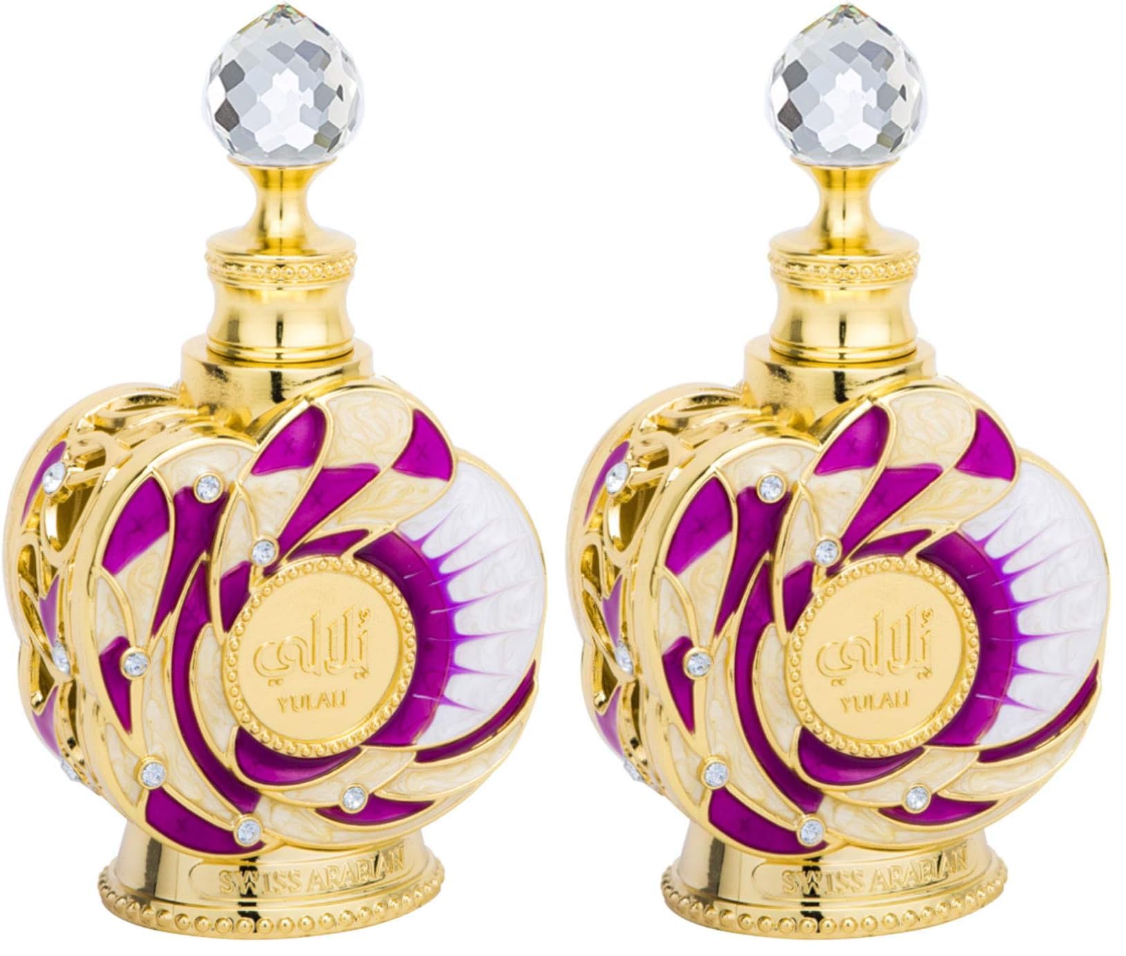 Swiss Arabian Yulali - Luxury Products From Dubai - Long Lasting And Addictive Personal Perfume Oil Fragrance - A Seductive Signature Aroma - 0.5 Oz