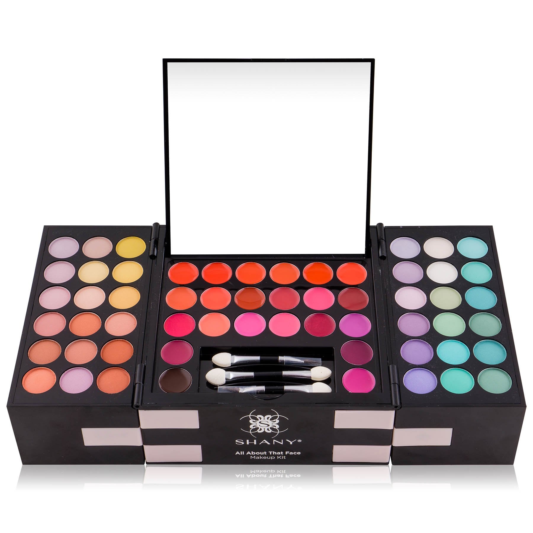 SHANY Elevated Essentials Makeup Set - All-in-One Makeup Kit with 72 Eyeshadows, 28 Lip Colors, 18 Gel Eyeliners, 10 Blushes, 1 Eye Primer, and 1 Cream Concealer