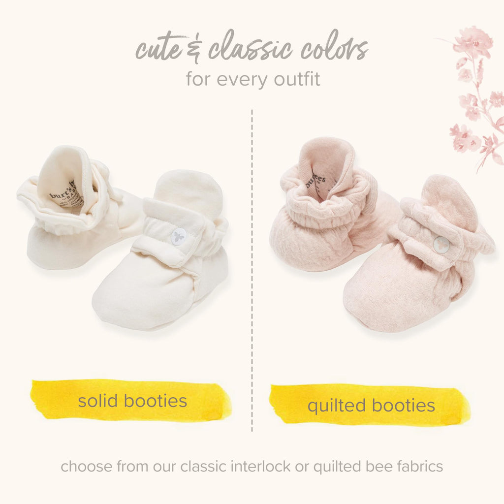 Burt's Bees Baby Unisex Baby Booties