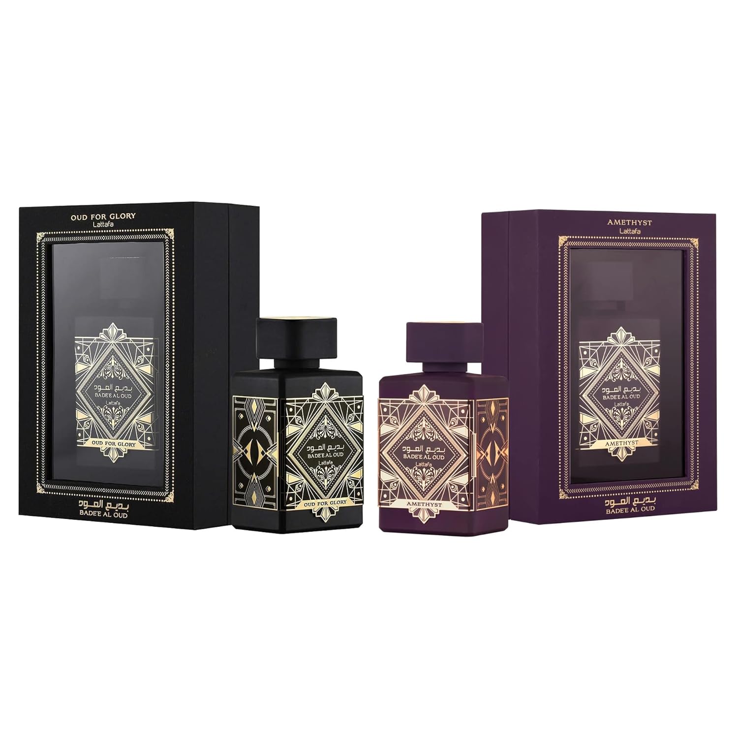 Lattafa Perfumes Bade'e Al Oud, Oud for Glory for Unisex Eau de Parfum Spray, 3.4 Ounce