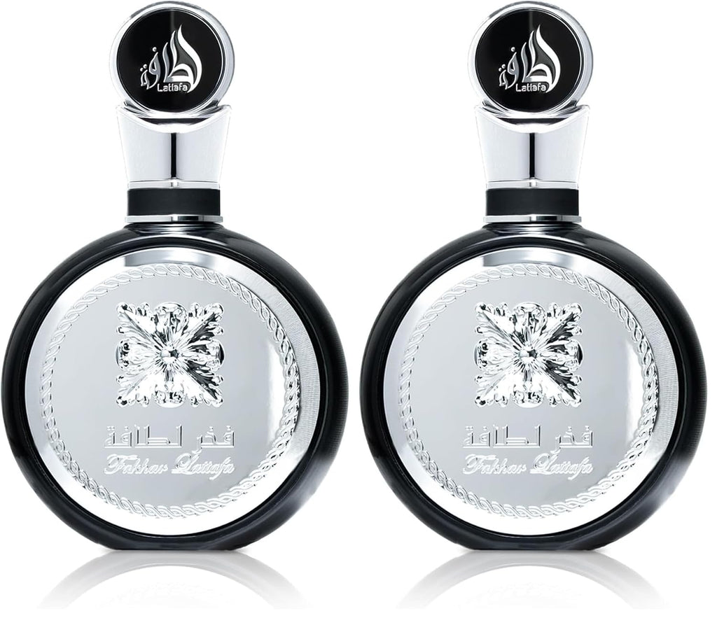 Lattafa Fakhar - Fresh, Fruity, Bergamot, Amber Wood - Eau de Parfum Long-Lasting Fragrance for Men, 3.40 Ounce / 100 ml