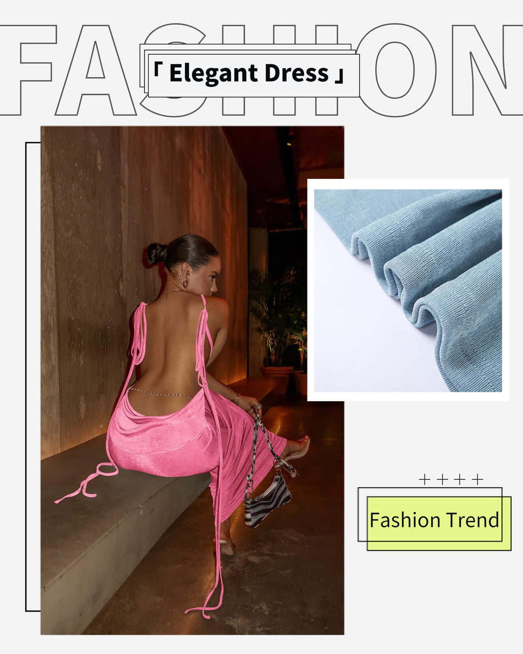 Doweha Women Backless Cowl Neck Cocktail Going Out Dress Halter Slip Long Semi Formal Party 2026 Spring Summer Maxi Dress