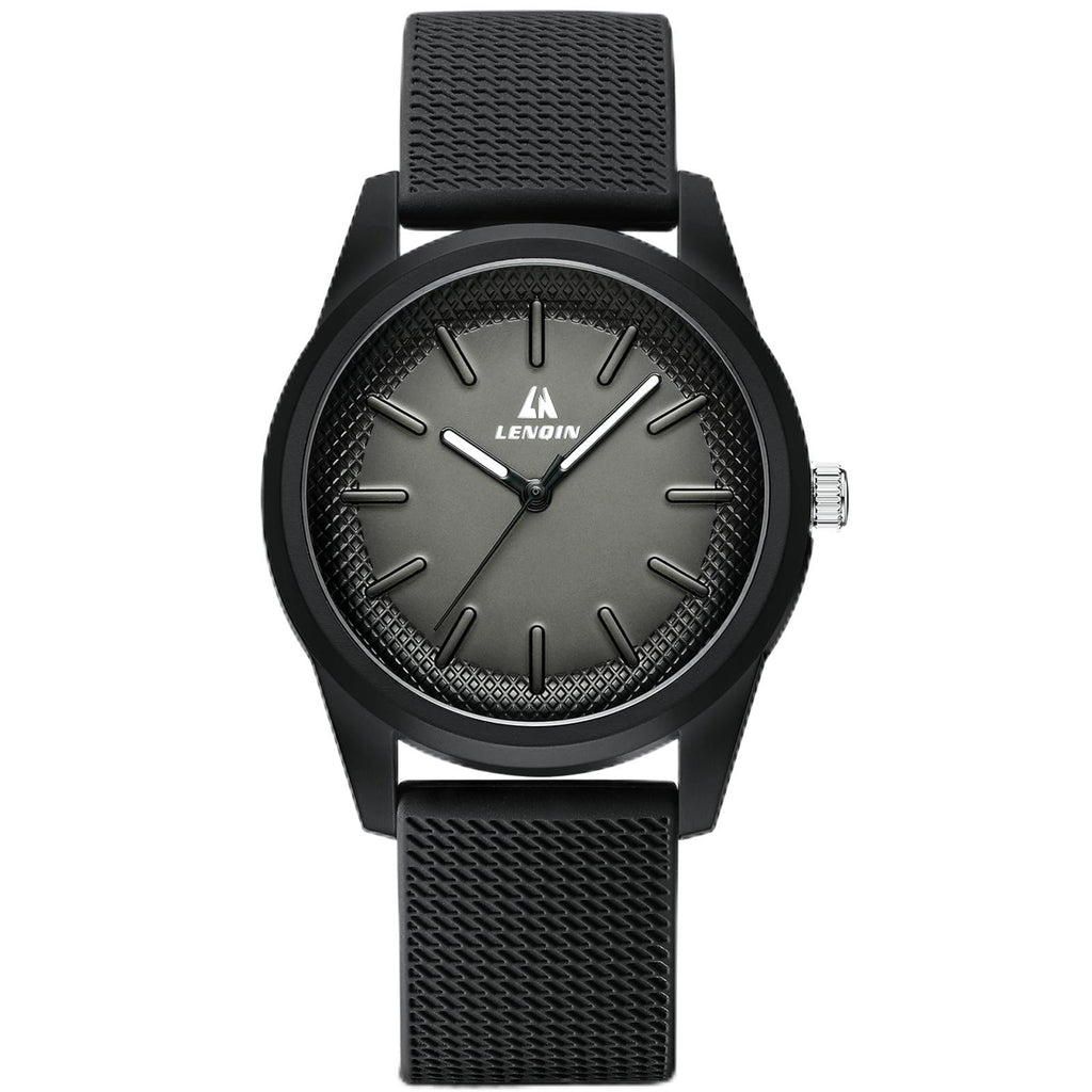 LN LENQIN Mens Watches Waterproof Stainless Steel Watch for Men Analog Quartz Fashion Business Designer Wristwatch