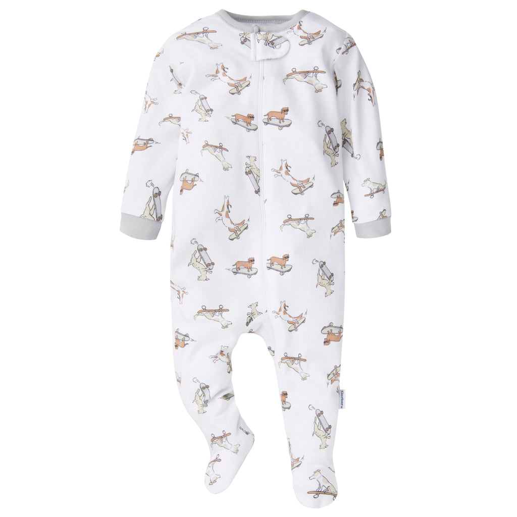 Gerber baby-boys 4 Pack Sleep 'N Play Footie