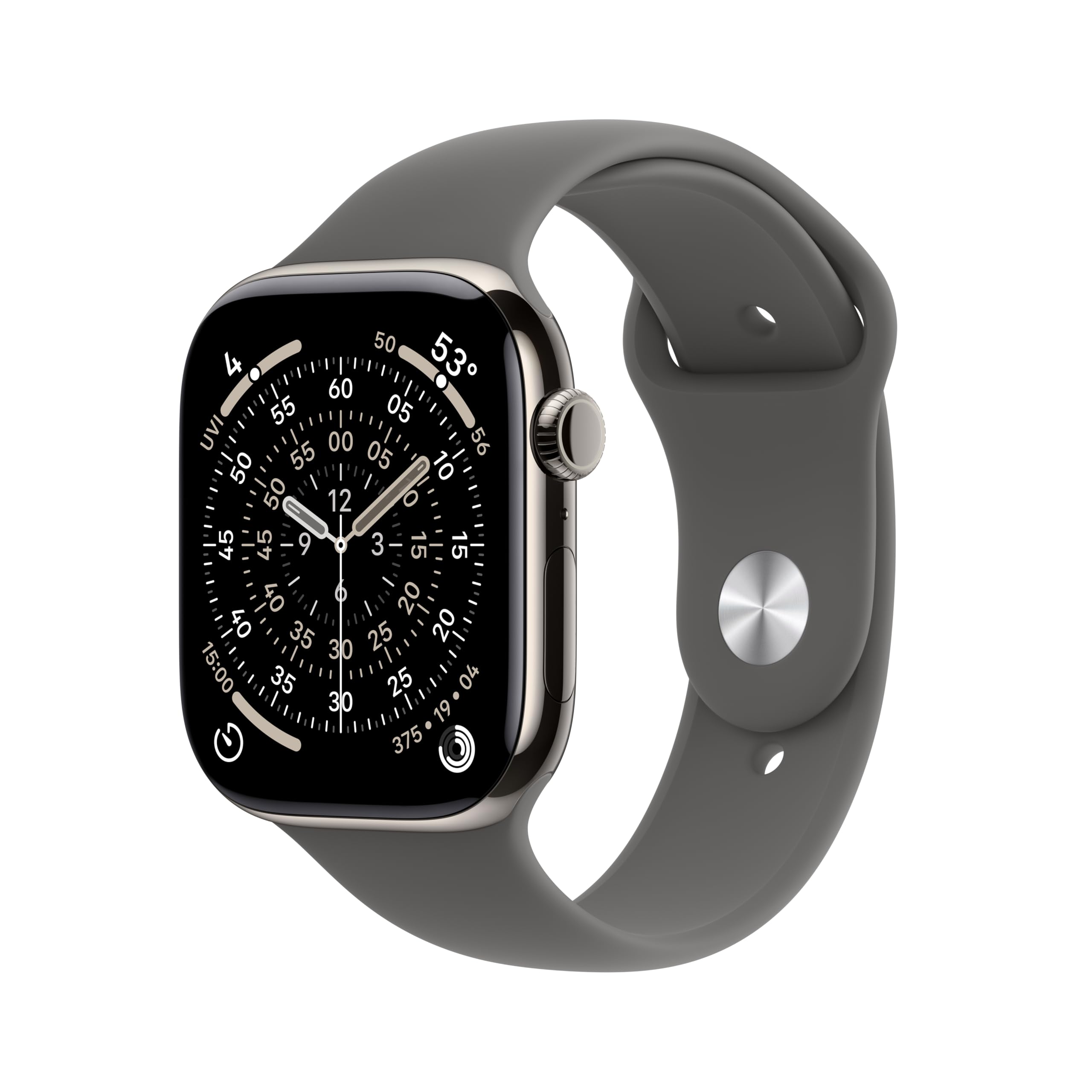 Apple Watch Series 11 [GPS + Cellular 42mm] Smartwatch with Rose Gold Aluminum Case w Light Blush Sport Band - S/M. Sleep Score, Fitness Tracker, Health Monitoring, Always-On Display, Water Resistant