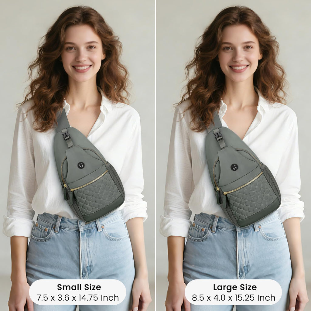 Small Crossbody Purses Bags for Women Men Travel, Chest Sling Bag Women Casual Cross Body Bag for Woman Sling Backpack