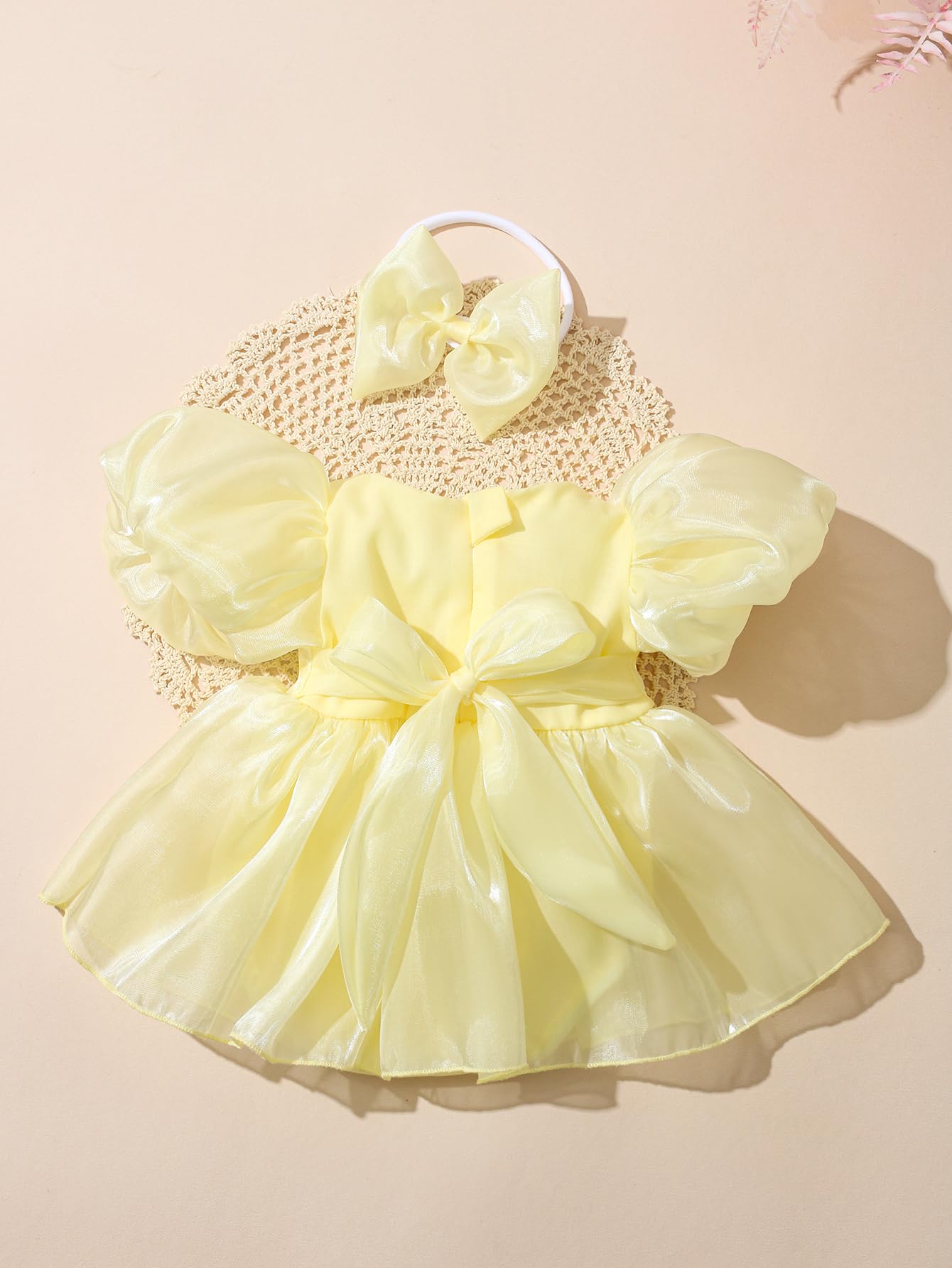 Ylsteed Newborn Photography Outfits Girls Newborn Photography Props Baby Girls Lace Romper with Tulle Skirt Infant Photo shoot Outfits Photo Props