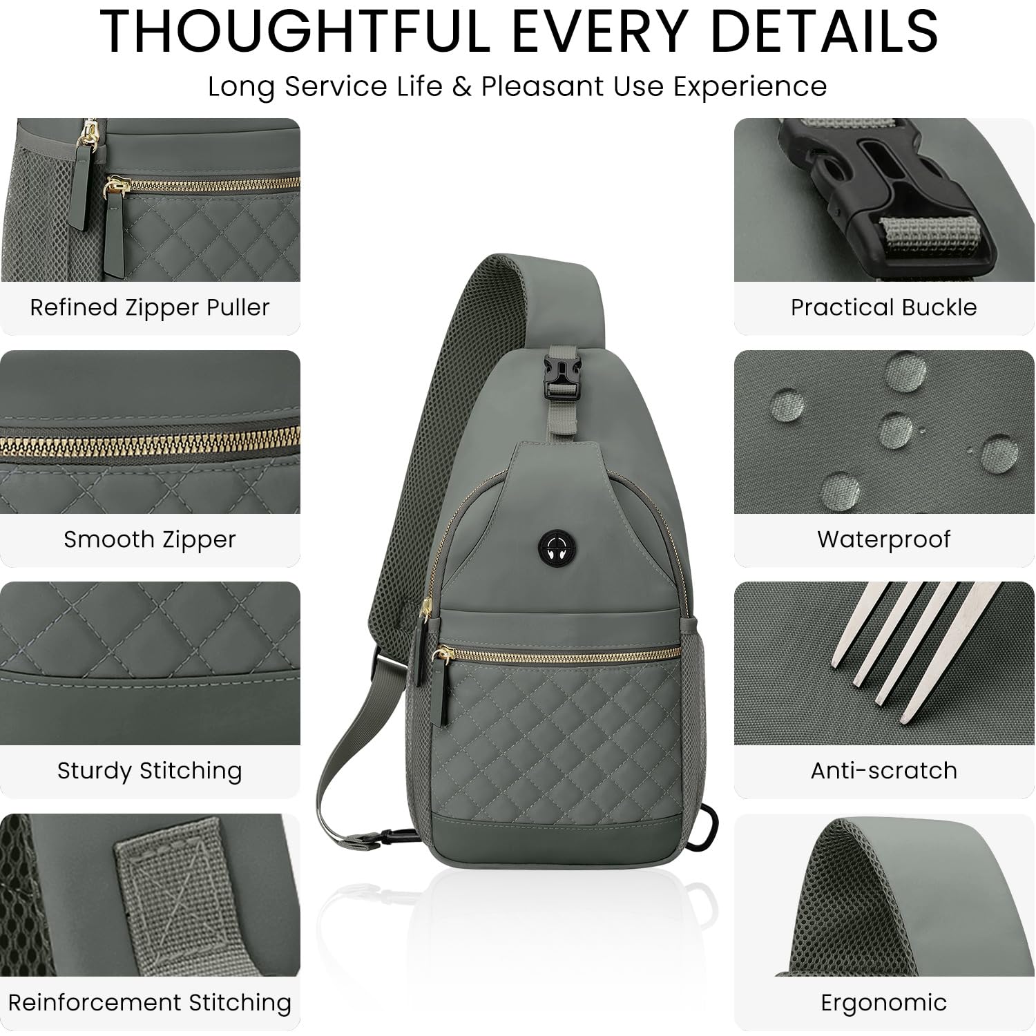 Small Crossbody Purses Bags for Women Men Travel, Chest Sling Bag Women Casual Cross Body Bag for Woman Sling Backpack