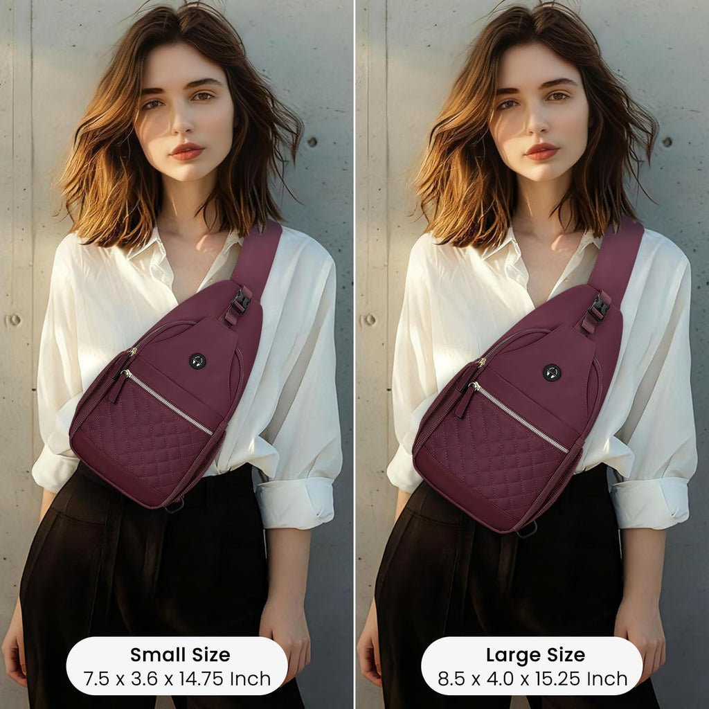 Small Crossbody Purses Bags for Women Men Travel, Chest Sling Bag Women Casual Cross Body Bag for Woman Sling Backpack