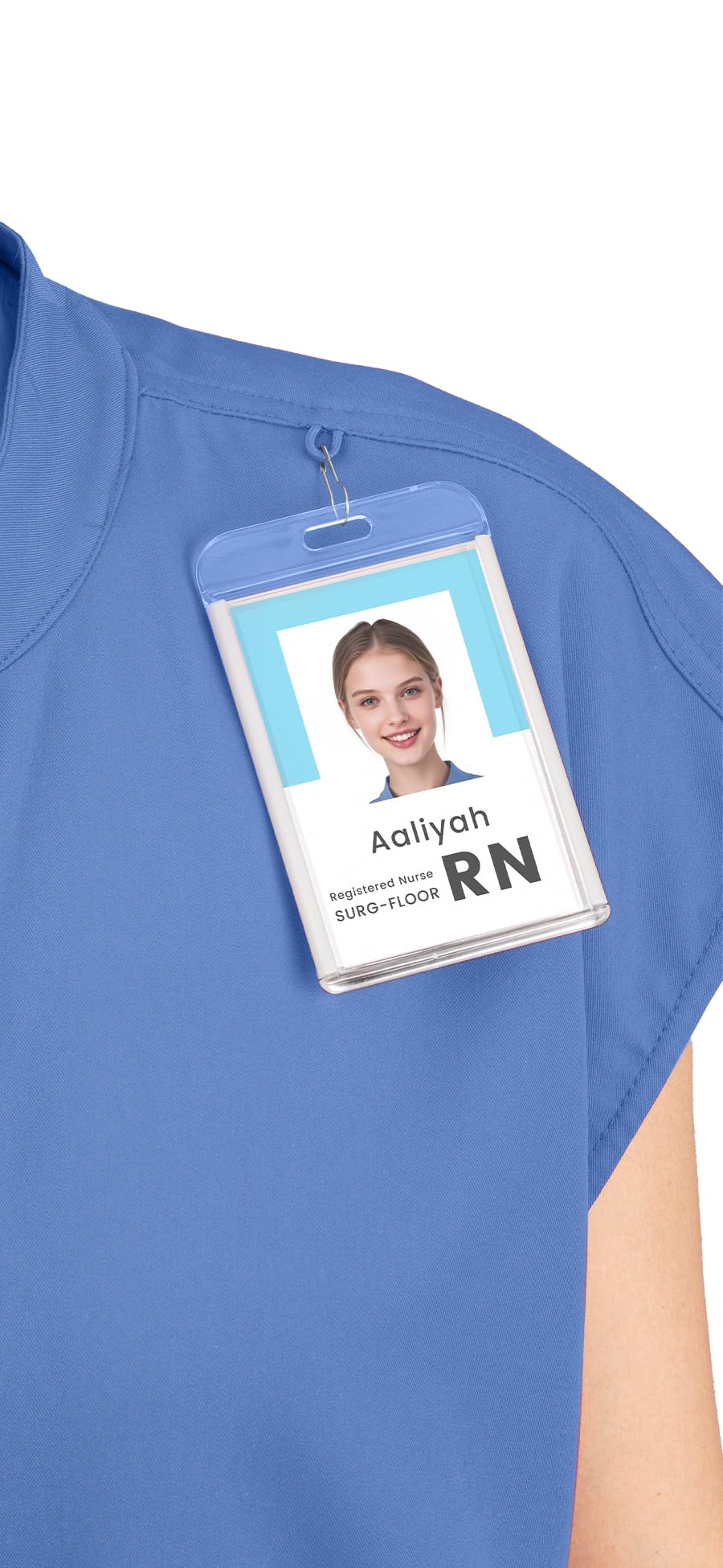 Scrubs for Women Set - Sleeveless Stand-Up Collar Scrub Top and Tapered Jogger Pants, 8-Pocket Work Uniform