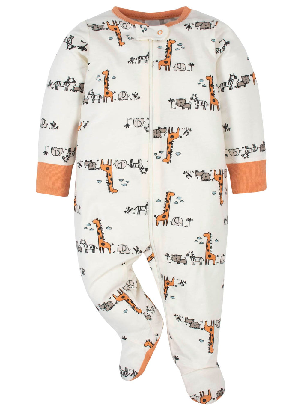 Gerber baby-boys 4 Pack Sleep 'N Play Footie