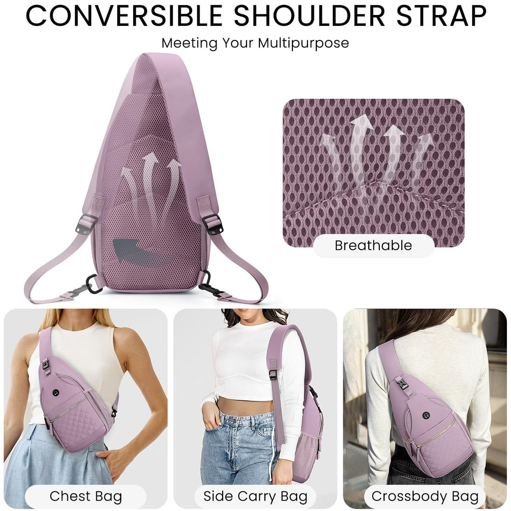 Small Crossbody Purses Bags for Women Men Travel, Chest Sling Bag Women Casual Cross Body Bag for Woman Sling Backpack
