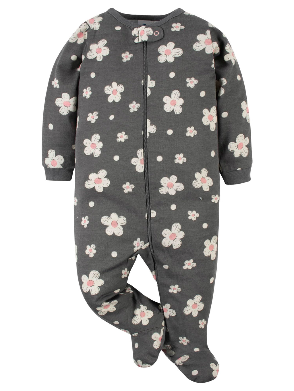 Gerber Baby-Girls 4 Pack Sleep 'N Play Footie