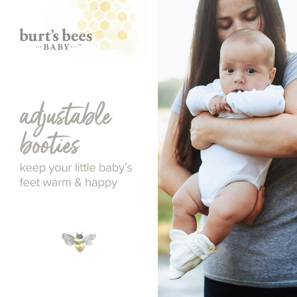 Burt's Bees Baby Unisex Baby Booties