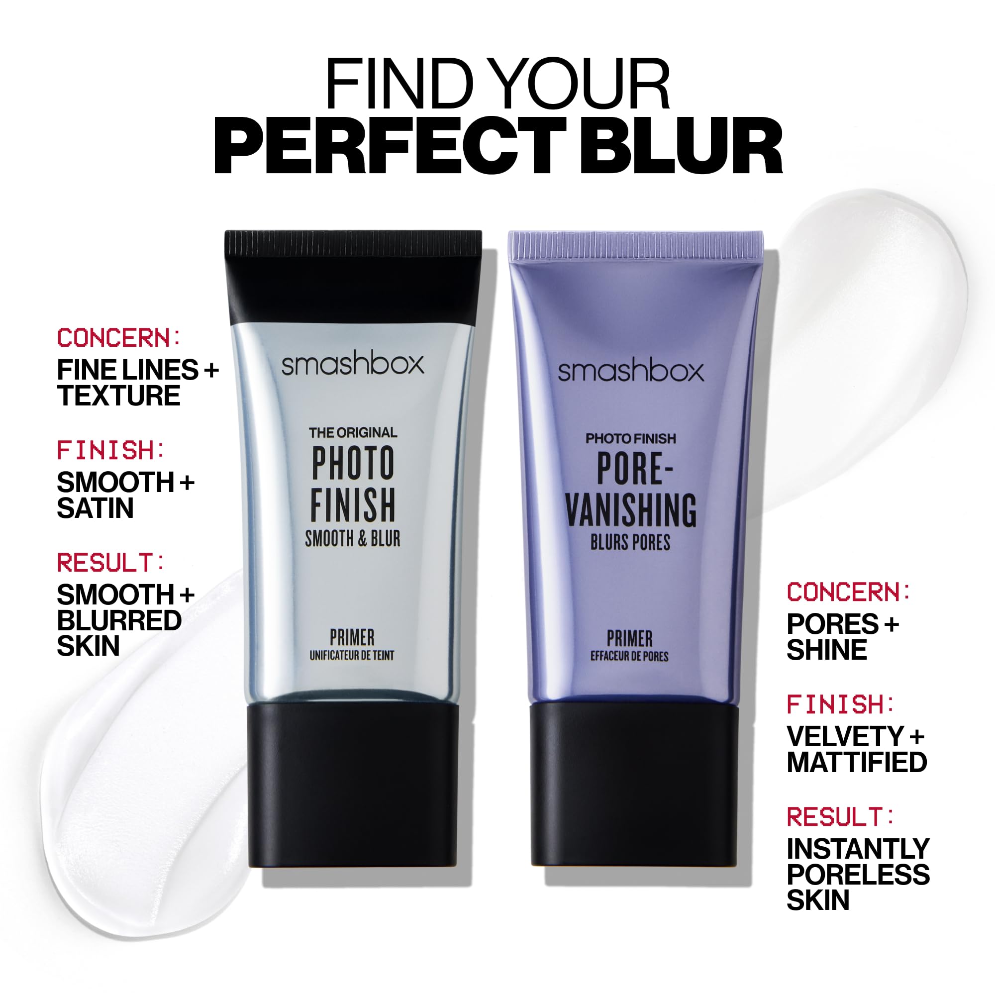 Smashbox The Original Photo Finish Smooth & Blur Makeup Primer | Instantly Smooths and Blurs Fine Lines and Pores | Vitamins A + E