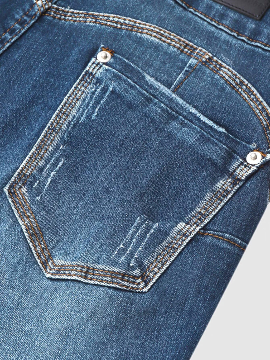 Flamingals High Waist Capris Jeans for Women Casual Summer Butt Lifting Skinny Denim Capri