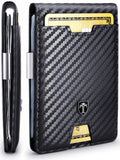 TRAVANDO Mens Wallet with Money Clip AUSTIN RFID Blocking Bifold Credit Card Holder for Men with Gift Box