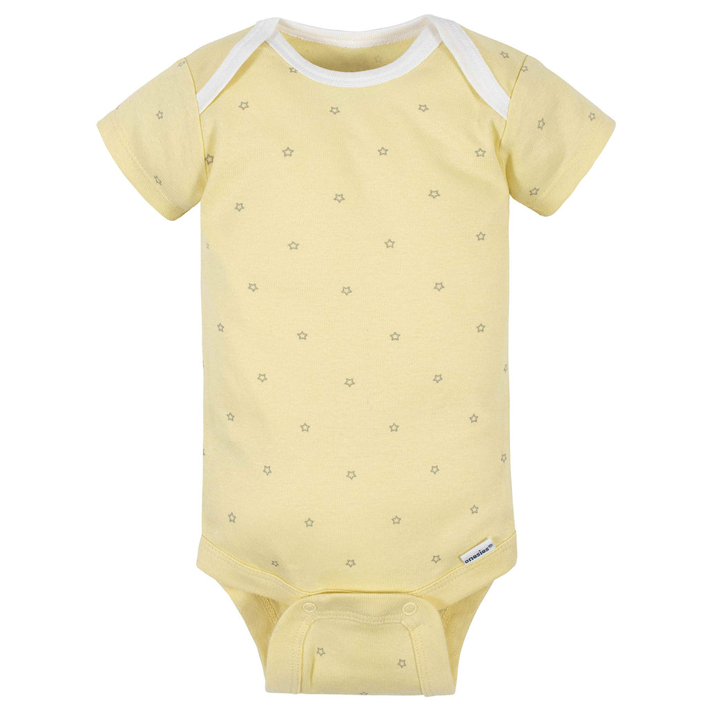 Gerber Unisex-Baby 8-pack Short Sleeve Onesies Bodysuits