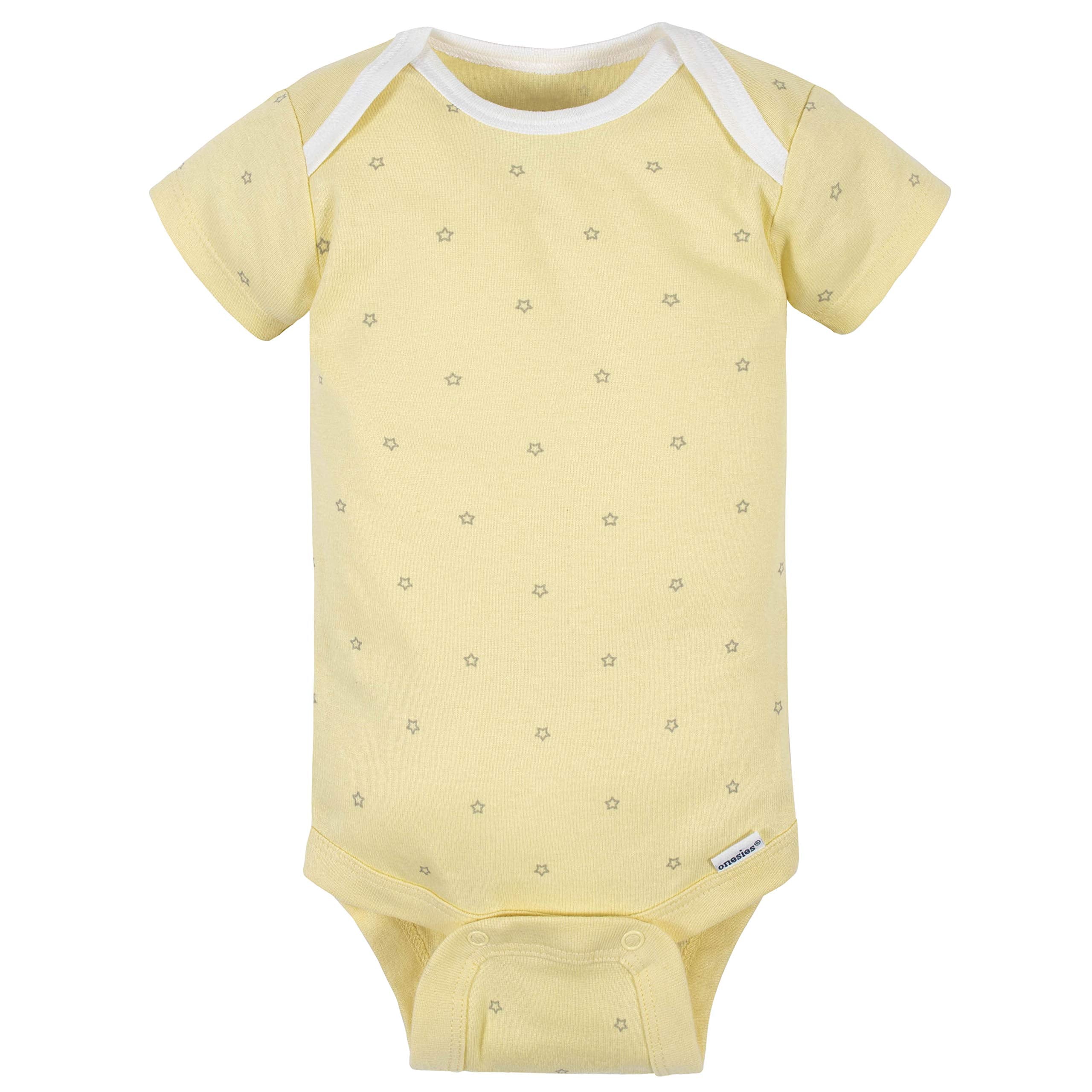 Gerber Unisex-Baby 8-pack Short Sleeve Onesies Bodysuits